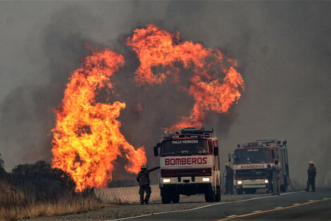 Incendios sin control en San Luis