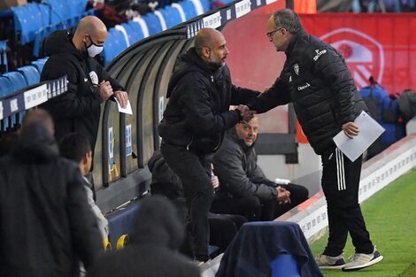 El encuentro de Bielsa y Guardiola con el fútbol en el medio