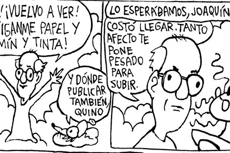 Quino en el paraíso, según Rep