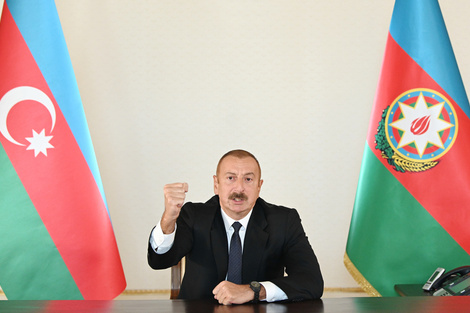 Ilham Aliyev, presidente de Azerbaiyán