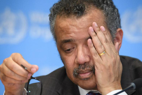 La OMS, a cargo de Tedros Adhanom Ghebreyesu, estima que el 10% de la población mundial ya contrajo el coronavirus.