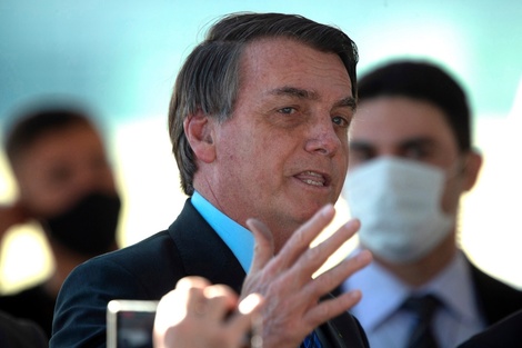 El presidente de Brasil, Jair Bolsonaro. 