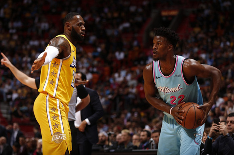 NBA: Lakers y Miami Heat se miden en un definitorio Juego 5