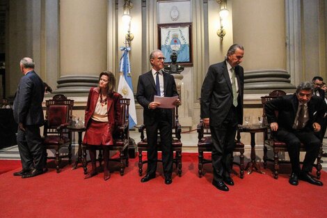 Ni siquiera los demás jueces de la Corte Suprema participaron del encuentro convocado por Rosenkrantz.