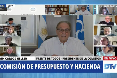 Los diputados avanzan en el análisis del Presupuesto 2021