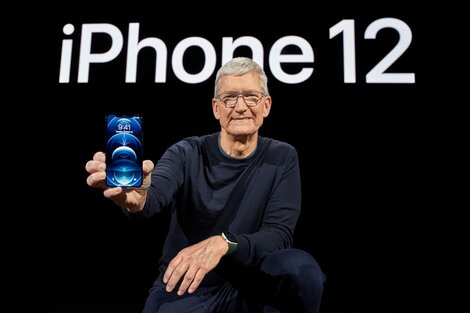 Apple presentó en sociedad el iPhone 12