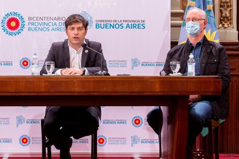 "Si seguimos cuidándonos entre todos, podemos seguir abriendo actividades, si no habrá que retroceder porque el riesgo es muy alto", advirtió Kicillof.