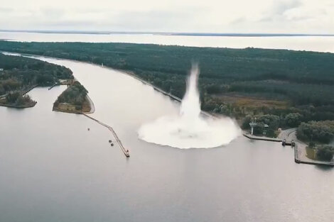 En Polonia explotó una bomba de la Segunda Guerra Mundial cuando intentaban desactivarla