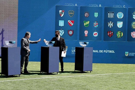 Se sorteó la Liga Profesional de fútbol