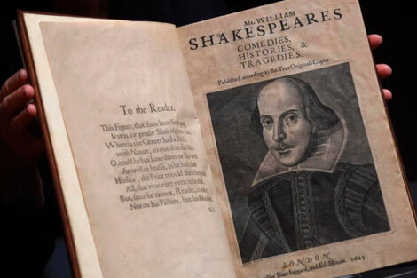 Casi 10 millones de dólares por un ejemplar del Primer Folio de Shakespeare