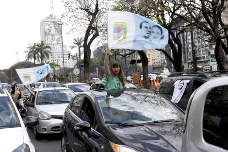 Las mejores fotos de la caravana peronista