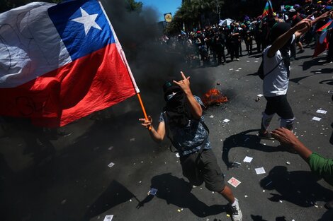 Manifestaciones en Chile, a un año del estallido social