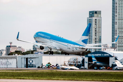 Aerolíneas vuelve a volar este jueves