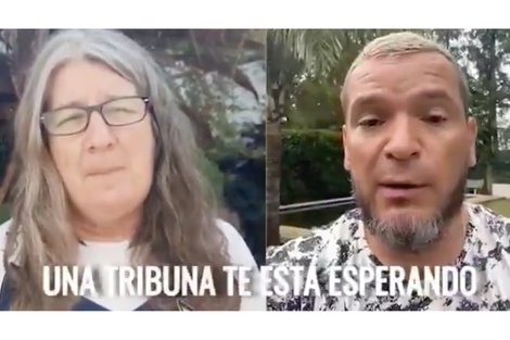 "Una tribuna te está esperando", la campaña del fútbol y las Abuelas