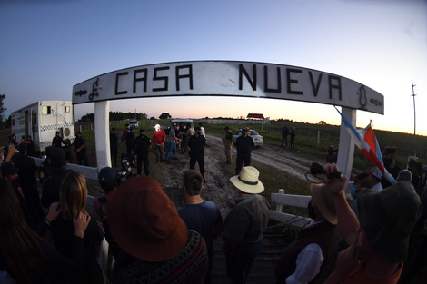 El último intento de desalojo de Casa Nueva