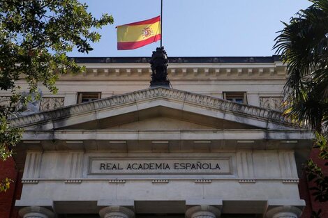 La sede de la RAE en Madrid. 