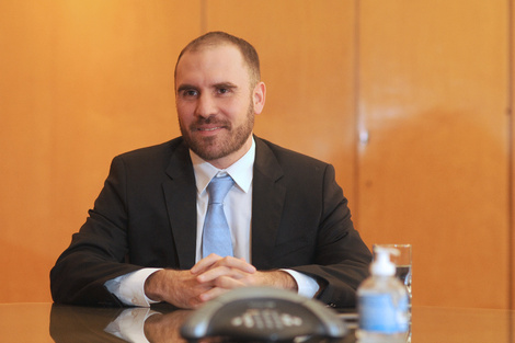 Martín Guzmán, ministro de Economía, celebró el resultado de la licitación de bonos dólar linked.