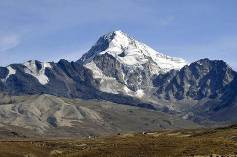 La nieve de la Cordillera de los Andes se derrite cada vez más.