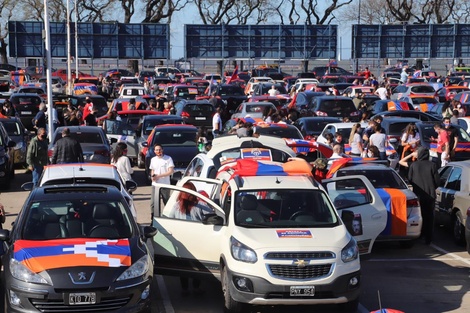 Carvana por la paz en Armenia