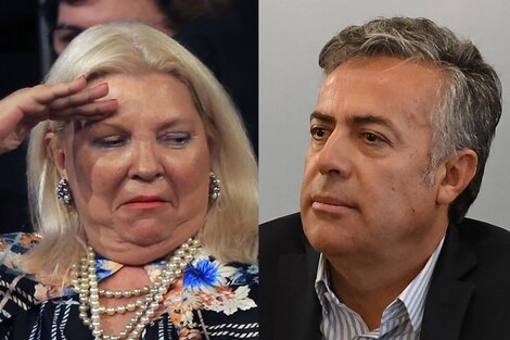 Cornejo cruzó a Carrió y salió a defender a Macri