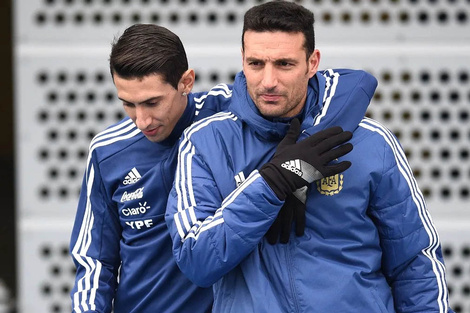 Selección: Scaloni dio la lista e incluyó a Di María