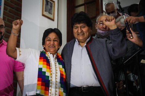 Evo Morales llegó a San Salvador de Jujuy para reunirse con Milagro Sala, referente de la Tupac Amaru detenida desde abril de 2016.