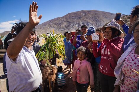 Las mejores fotos de la emotiva caravana de Evo Morales en su regreso a Bolivia