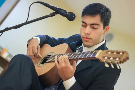 Nicolás Vaca, el guitarrista salteño que fue premiado en Italia