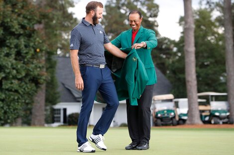 Dustin Johnson hizo historia para ganar el Masters de Augusta