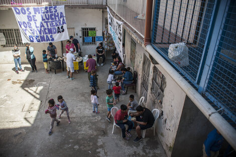 La Justicia porteña suspendió el desalojo del "Hotelito" del Barrio Mugica