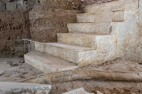 Descubren en Roma un lujoso palacio del emperador Calígula