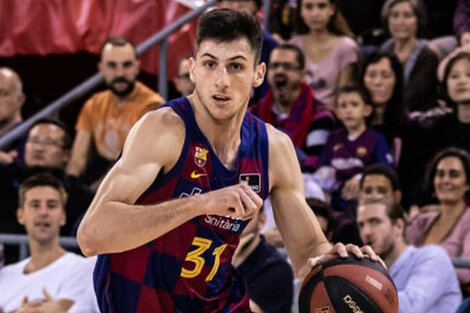 Leandro Bolmaro: del atletismo en los Juegos Evita al draft de la NBA