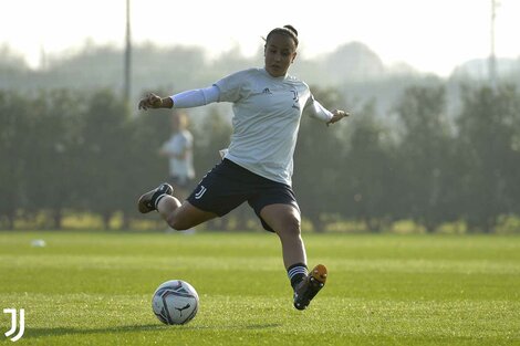 Dalila Ippolito, ahora jugadora de Juventus.