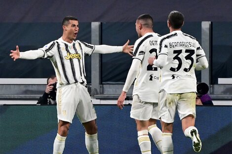 Cristiano Ronaldo llevó a la Juventus a un nuevo triunfo