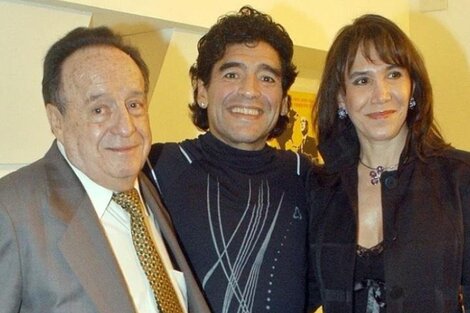 Chispirito, "El Chavo", Diego y Florinda Meza, "Doña Florinda".