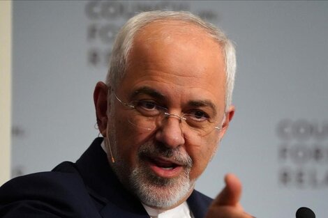 El canciller iraní Mohamad Yavad Zarif le apuntó a Israel.