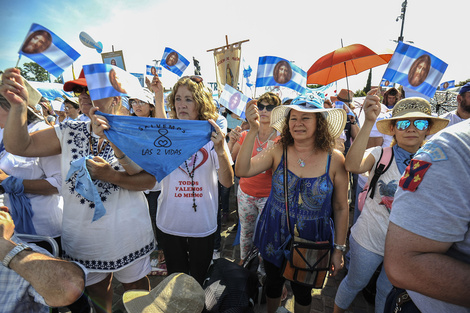 Los antiderechos marchan este sábado en contra de la legalización del aborto