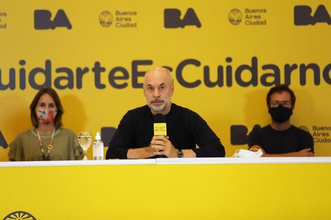 Horacio Rodríguez Larreta anunció la nueva etapa del Distanciamiento.