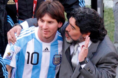 Maradona y Messi: las emociones y los números