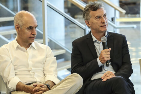 Horacio Rodríguez Larreta y Mauricio Macri compiten por 