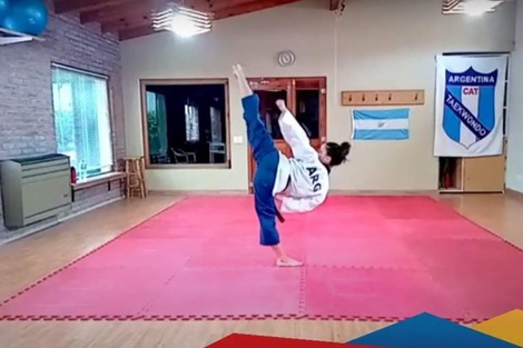 Se realizó el sudamericano de taekwondo online