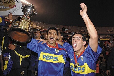 En 2003 Boca obtiene la Copa Intercontinental en Japón tras vencer por penales al Milan.