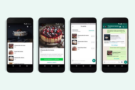 WhatsApp sumó el carrito de compras adquirir productos sin salir de la plataforma