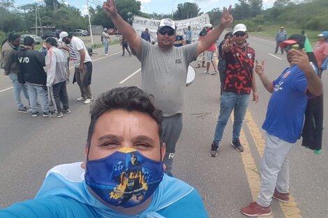 Desocupados de Metán llegaron a Salta reclamando trabajo