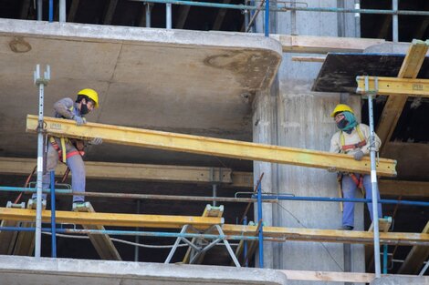 La actividad de la construcción superó en 8,9 por ciento el nivel prepandemia.