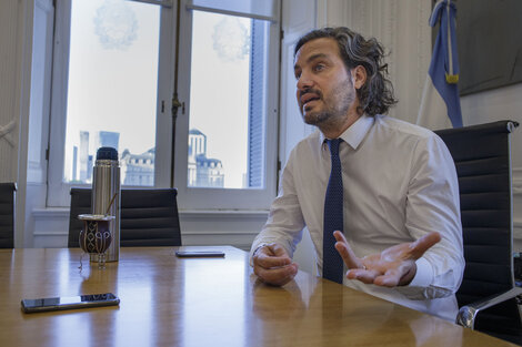 Santiago Cafiero: "Hay sectores productivos que ya están creciendo"
