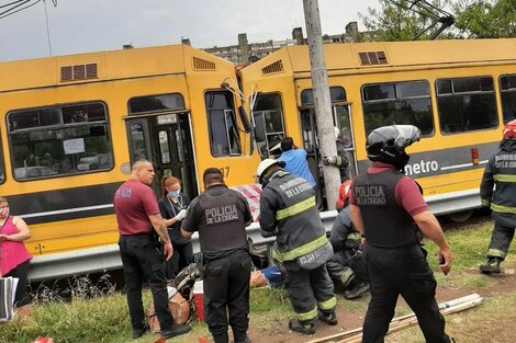 Chocaron dos formaciones del Premetro en Villa Lugano