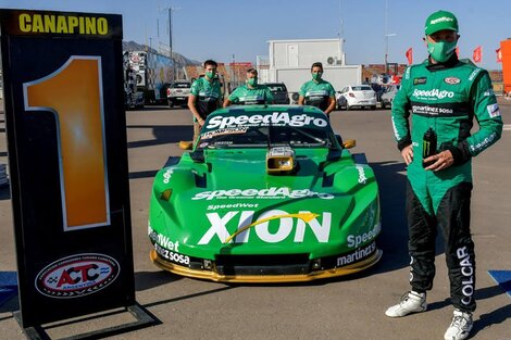 Turismo Carretera: Canapino se quedó con la pole position en San Juan