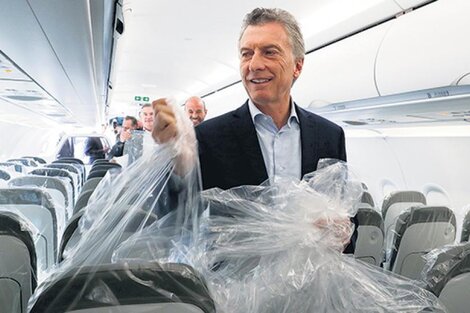 La tristeza de Mauricio Macri por Flybondi