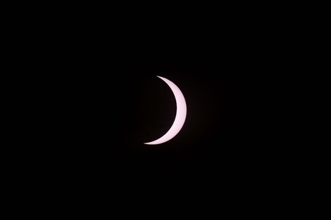 Las fotos del eclipse solar